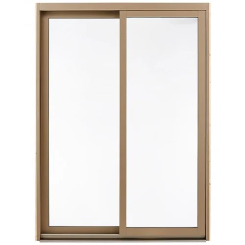 Baie vitrée bois aluminium