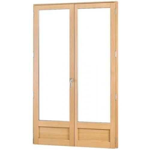 Porte-fenêtre bois et aluminium